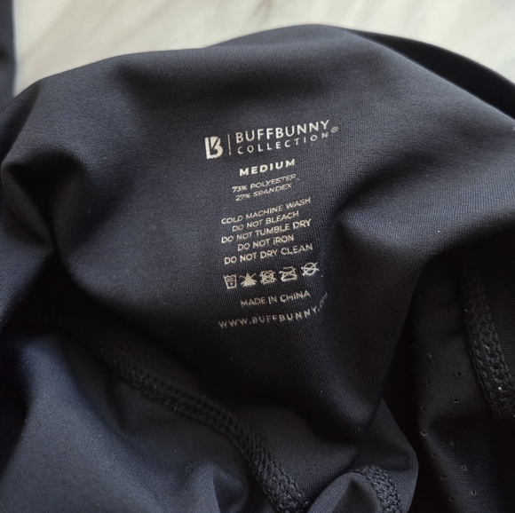 💥set Of 2 For 40. BuffBunny Black Full Length Leggings - Picture 8 of 8